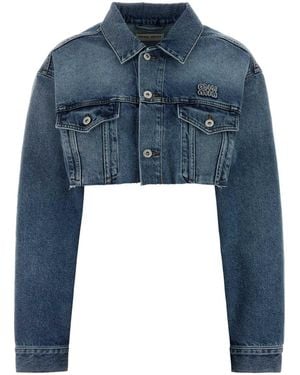 Miu Miu Denim Jacket - Blue