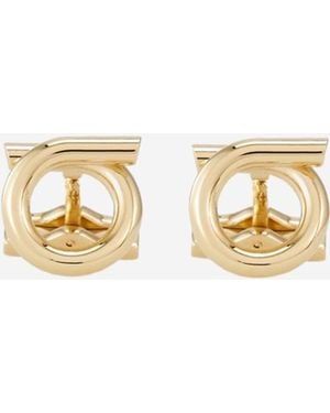 Ferragamo Brass Hook Cummings - Metallic