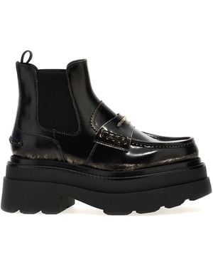 Alexander Wang 'Carter Ankle Platform' Ankle Boots - Black