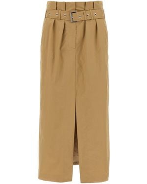Dries Van Noten 'Seaches Long' Skirt - Natural