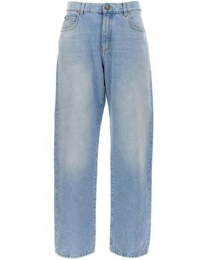 Balmain Loose Jeans - Blue