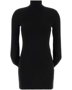 Alexander Wang Stretch Jersey Mini Dress - Black