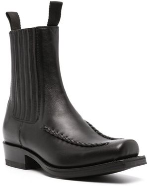 Hereu Bottines Agulla 45 Mm En Cuir - Noir