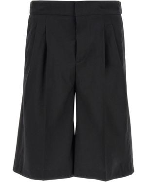 PT Torino Techno Woll Bermuda Shorts - Schwarz