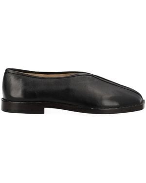 Lemaire Cowhide Flats - Black