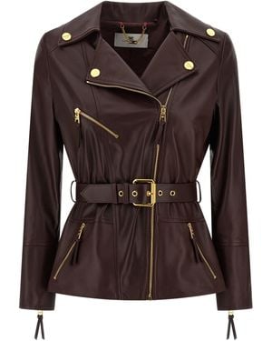 Elisabetta Franchi Jackets Merlot - Braun