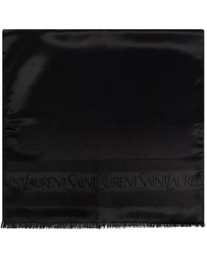 Saint Laurent Sciarpa - Black
