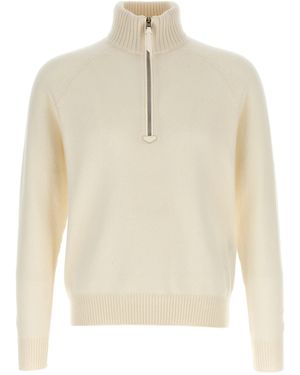 Tom Ford Half Zip Pullover - Natur