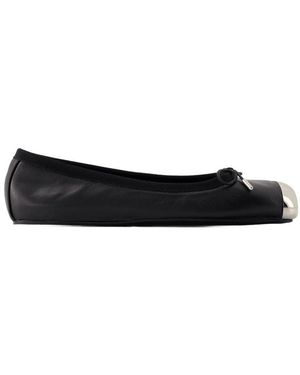 McQueen Ballerinas Mit Metallkappe - Schwarz