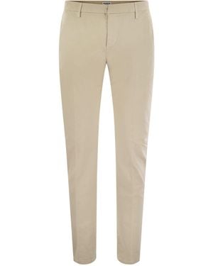 Dondup Spiritissimo Regular Chino Trousers - Natural