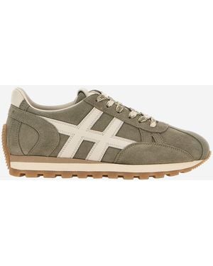 Hogan 86 Er Suede Trainers - Multicolour