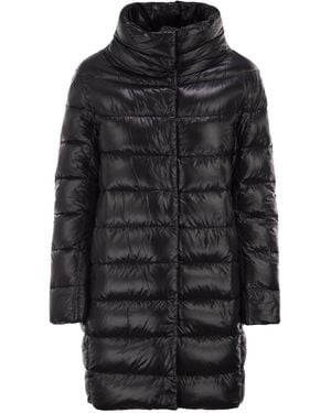 Herno Dora Ultraleichte Nylon-Daunenjacke - Schwarz