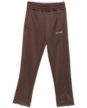 Palm Angels Logo Trackpants - Brown