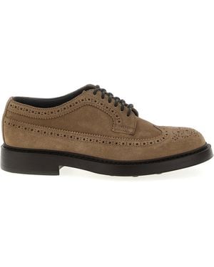 Doucal's Doucal 's Zwaluwstaart Veterschoenen - Bruin