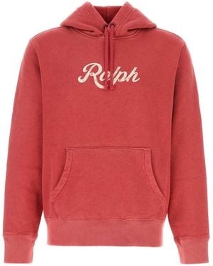 Polo Ralph Lauren Relaxed Logo Hoodie - Red