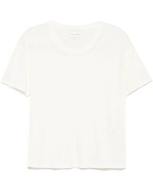 Loulou de Saison Kurzärmeliges T -Shirt - Weiß