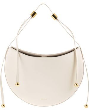 Furla Bolso de hombro Moonstone M - Blanco