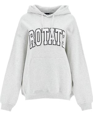 ROTATE BIRGER CHRISTENSEN Wechseln Sie übergroßes Sweatshirt mit - Grau