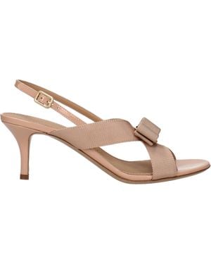 Ferragamo Rima Sandals For And Amaretto - Brown