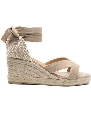 Castañer Cataner Bailey Canvas Espadriles - Neutro