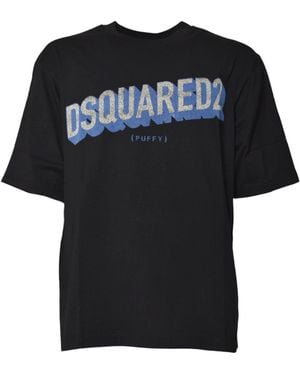 DSquared² T-shirts En Polo's - Zwart