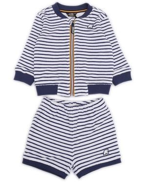 K-Way E. Set Sponge Pant/Sweater Is The Name Of The Company - Blue