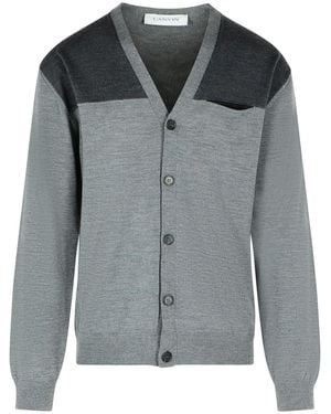 Lanvin Wool Cardigan - Grey