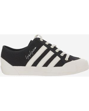 Y-3 Nisi Lo Fabric Sneakers - Black