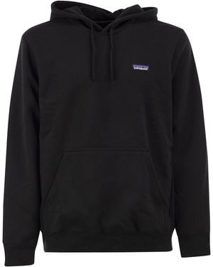 Patagonia Recycled Materials Hooded Sweatshirt - Black