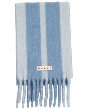 Marni Blauer Wollschal