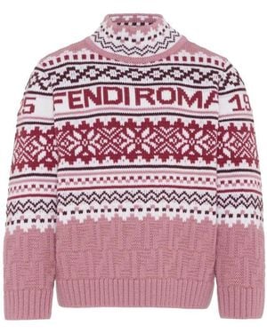Fendi "Norwegian" Choker - Red