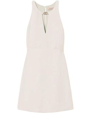 Twinset Twin Set Linnen Mixjurk - Naturel