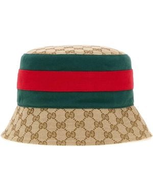 Gucci GG Bucket Hat - Red