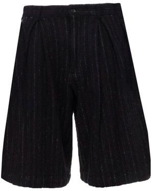 Comme des Garçons Comme Des Garçons Homme Plus Wool Shorts - Black