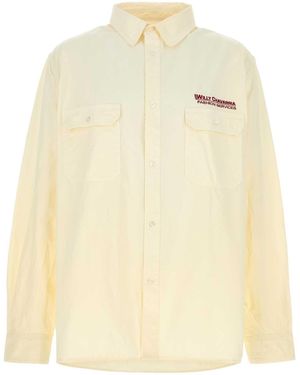 Willy Chavarria Corcoran Ls Shirt - Natural