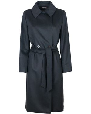 Max Mara Cappotto Bcollag Nerone - Blu