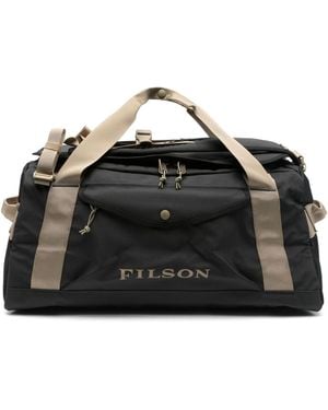 Filson Logo Duffle Bag - Black