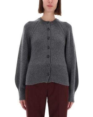Guest In Residence "sculpted" Cardigan - Grey
