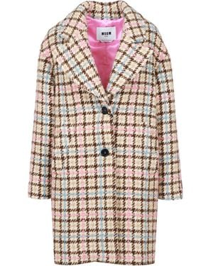MSGM Coats - White