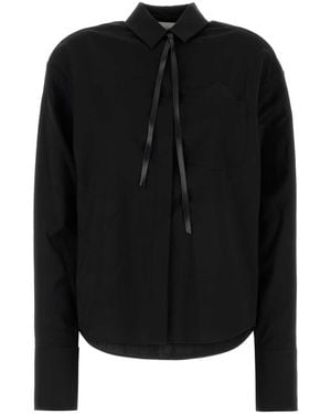 Sportmax Wool Mappa Shirt - Black