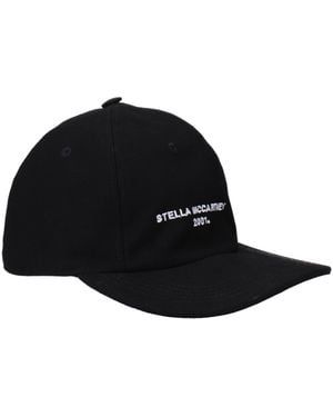 Stella McCartney Hats Cotton - Black