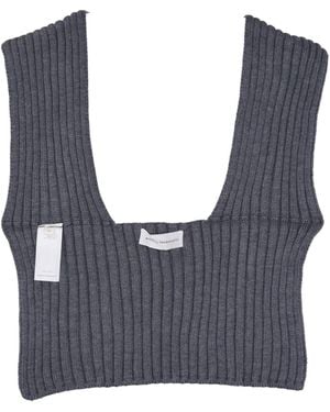 Niccolò Pasqualetti Parte Schal Wollgarn - Blau