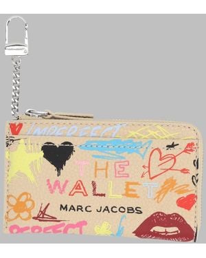 Marc Jacobs Mini Leather Wallet - Natural