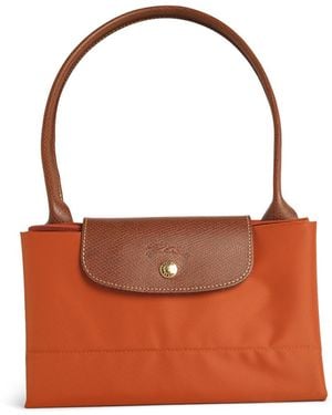 Longchamp Le Pliage Original ' L Tasche im Polyamidziegel - Orange