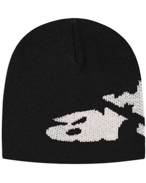 Arte' Beanie Di Anversa Strappato Da Un Berretto - Nero