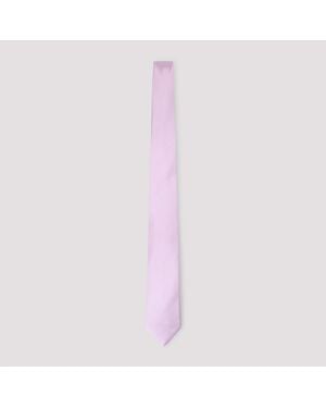 Brioni Standard 7X150 Silk Tie - Pink