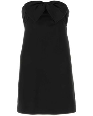 Saint Laurent Short Dresses - Black