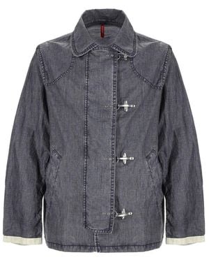Fay "4 Hooks" Jacket - Blue