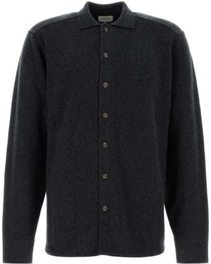 LeKasha Midnight Cashmere Minsk Shirt - Blue