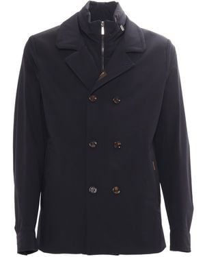 Moorer Volmer Kn Jacket - Blue